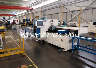PLC control copper busbar bending punching and outlet phase stab open machine
