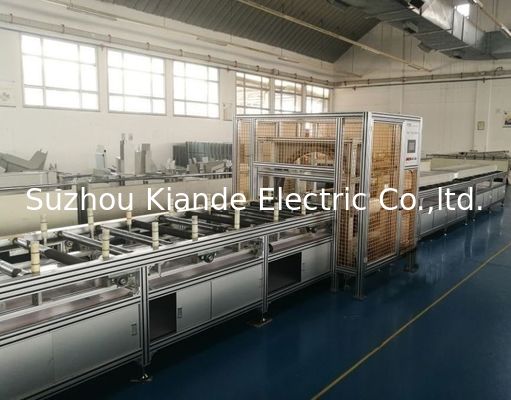 Automatic Busbar Packing Machine Sandwich Busway Wrapping Line 100mm 650mm